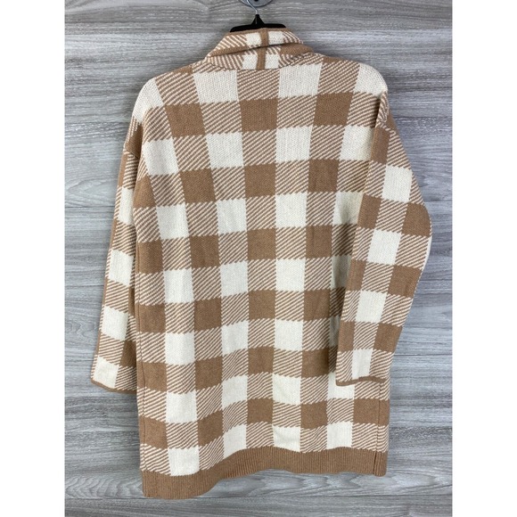 Madewell Minetta Sweater Coat in Buffalo Check Size Extra Small XS $148.… - Picture 6 of 9